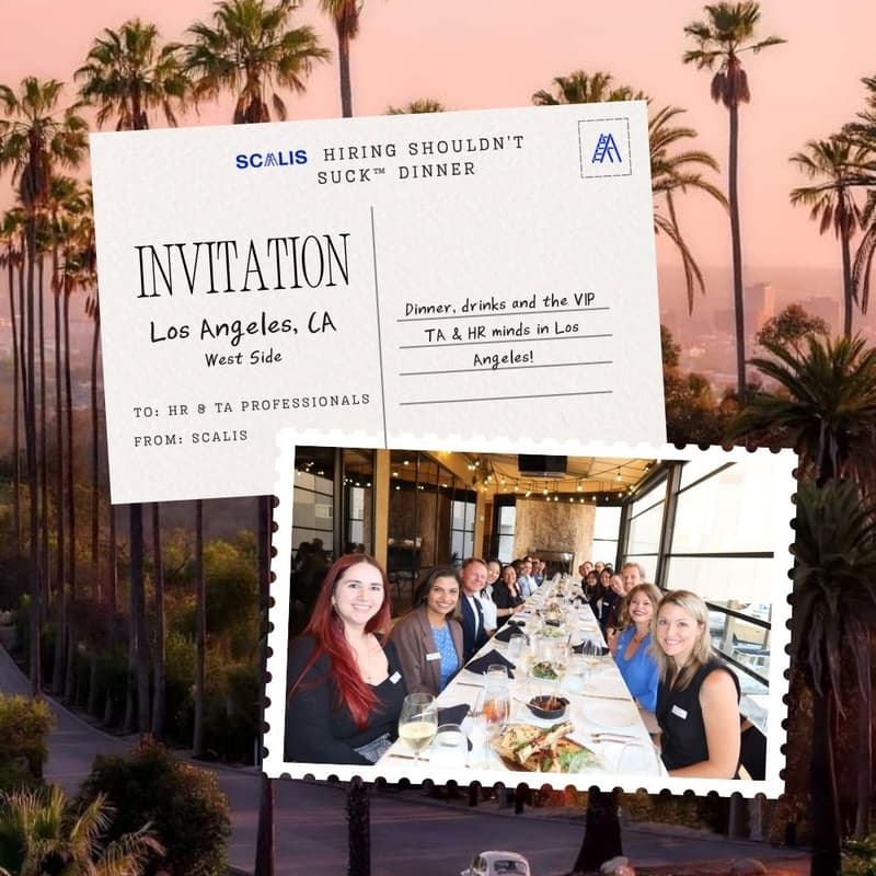 Cover Image for Hiring Shouldn't Suck™ Dinner (Santa Monica - 12/16/26)