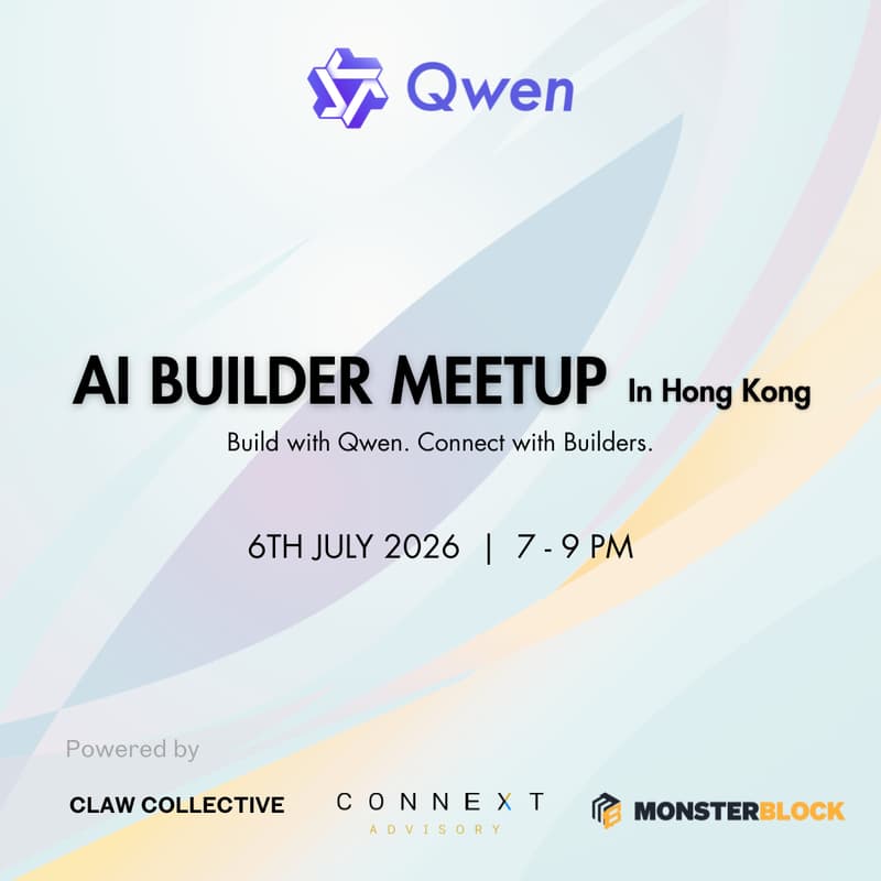Cover Image for Build with Qwen: AI Builder Meetup in HK