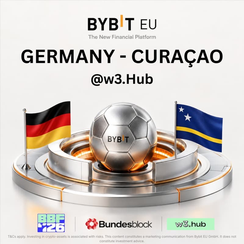 Cover Image for Bybit EU: Deutschland - Curacao | Public Viewing @w3hub + Giveaway