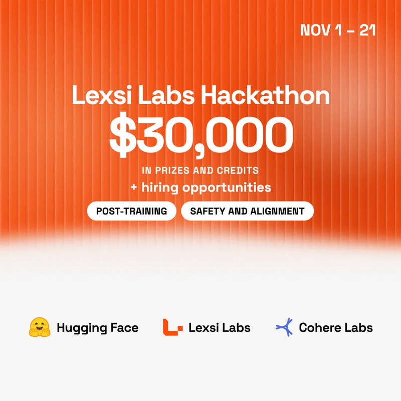 Cover Image for Launch Event: Lexsi AI Alignment and Safety Hackathon