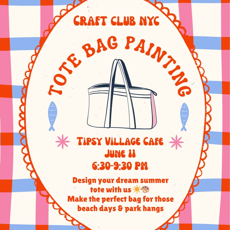 Cover Image for SUMMER TOTE PAINTING