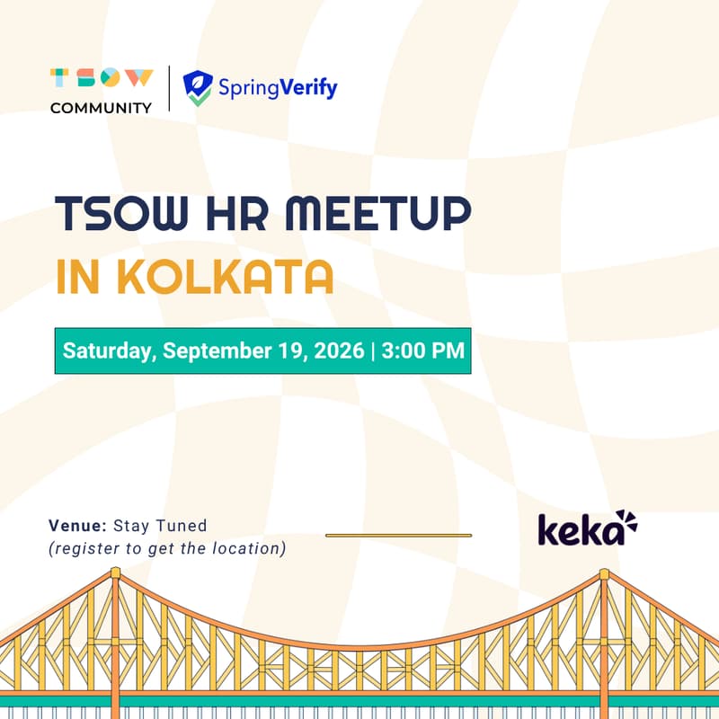 Cover Image for TSOW HR Meetup in Kolkata