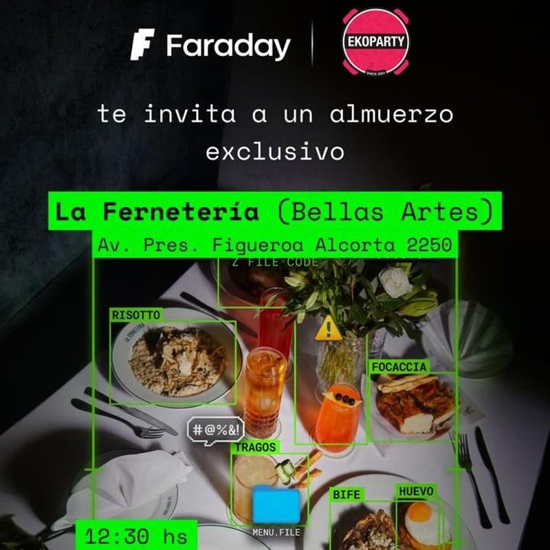 Cover Image for Almuerzo Exclusivo FARADAY