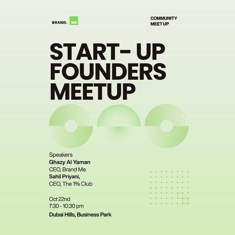Cover Image for Start Up Founders - Brand Me Meetup