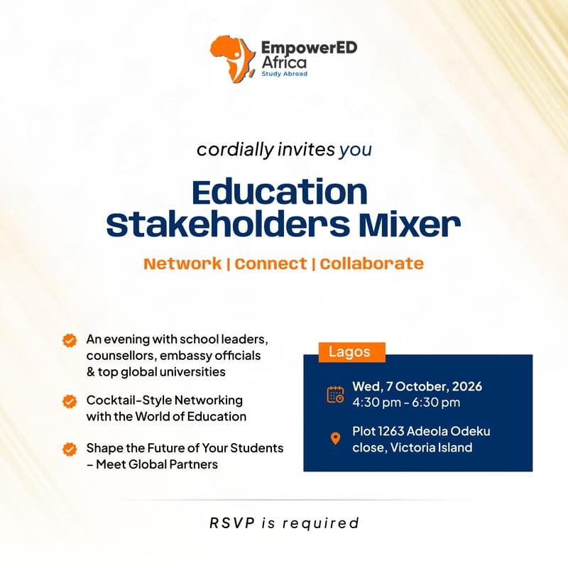 Cover Image for EmpowerED Africa - Education Stakeholders Mixer, Lagos