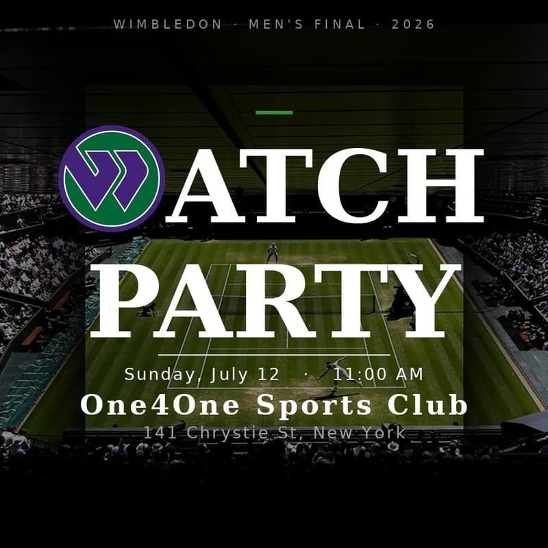 Cover Image for Wimbledon Mens Final Watch Party