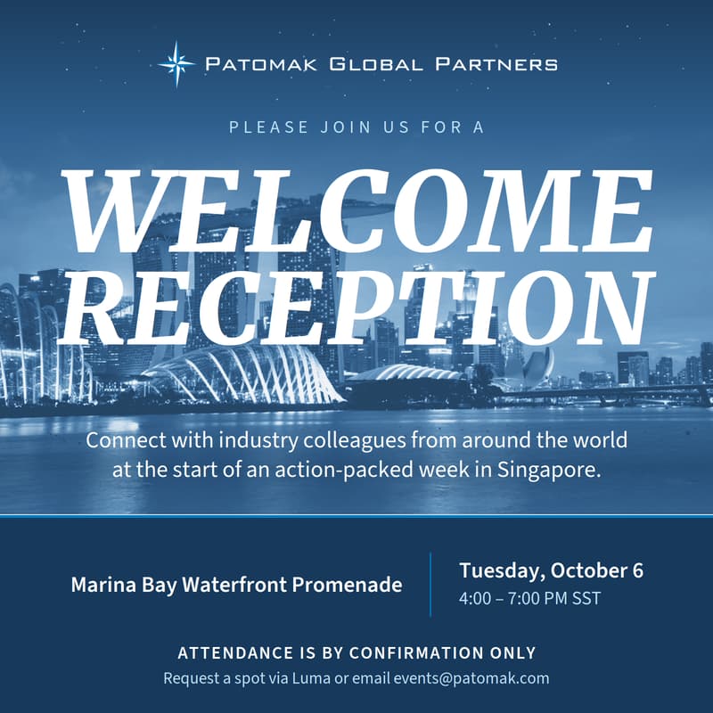 Cover Image for Patomak Welcome Reception