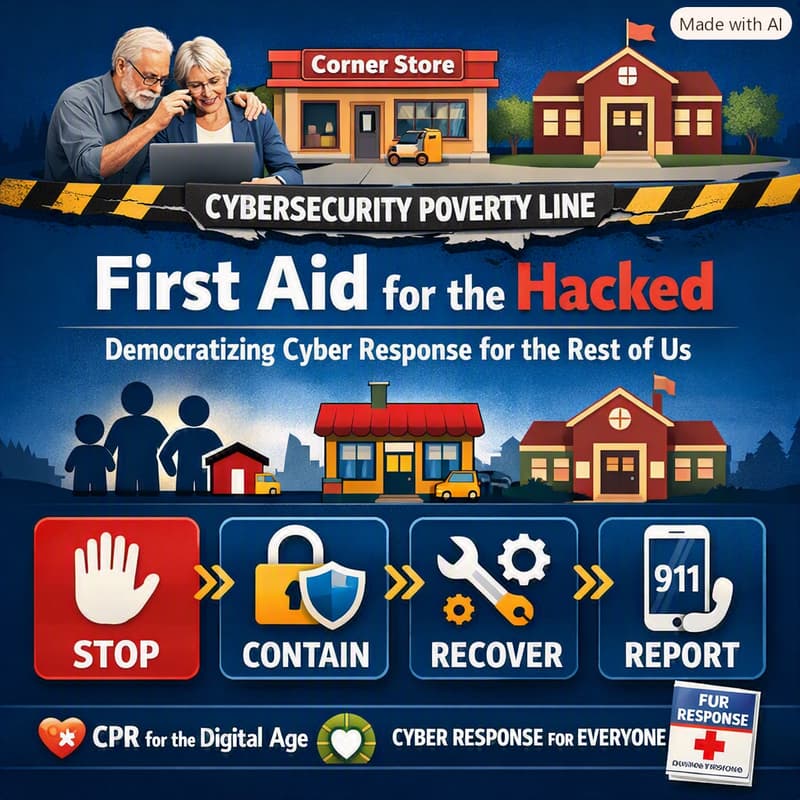 Cover Image for First Aid for the Hacked: Democratizing Cyber Response for the Rest of Us