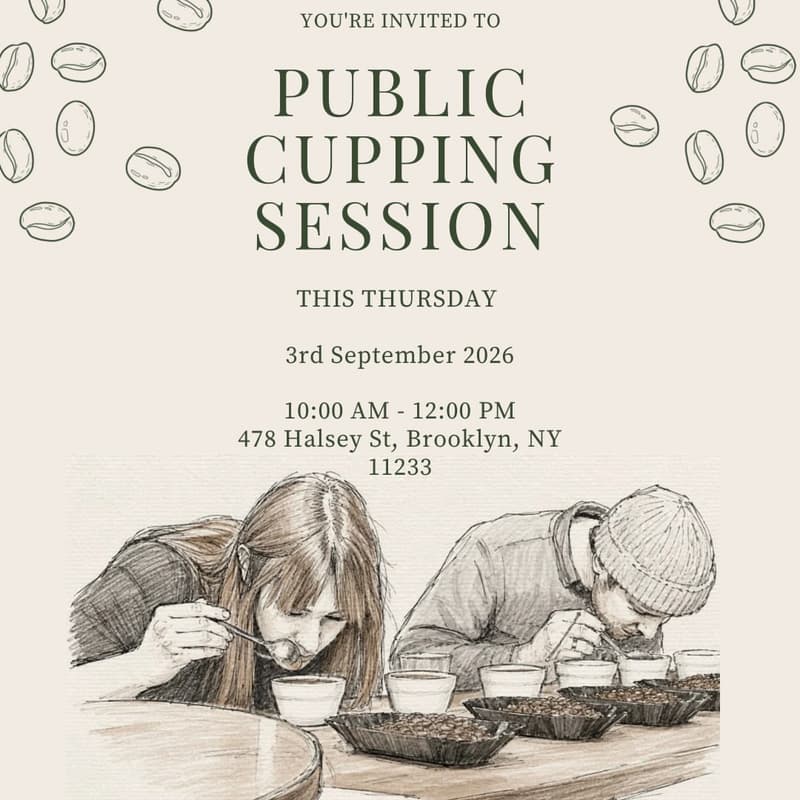 Cover Image for Public Cupping Session