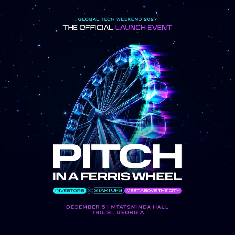 Cover Image for Global Tech Weekend 2027: The Official Launch Event | Pitch in a Ferris Wheel