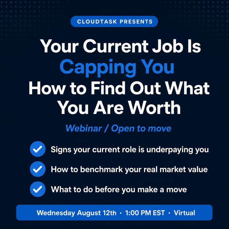 Cover Image for Your Current Job Is Capping You: How to Find Out What You Are Worth