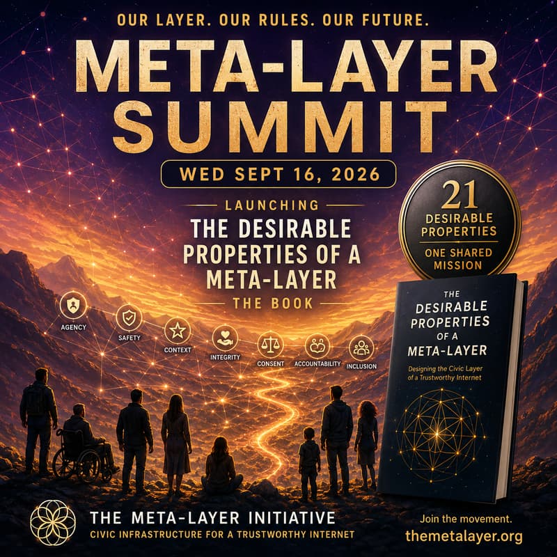 Cover Image for The Meta-Layer Summit: Towards a People-Centered Internet