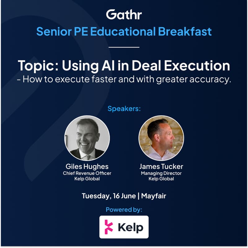 Cover Image for Gathr: Senior Private Equity Professionals Educational Breakfast