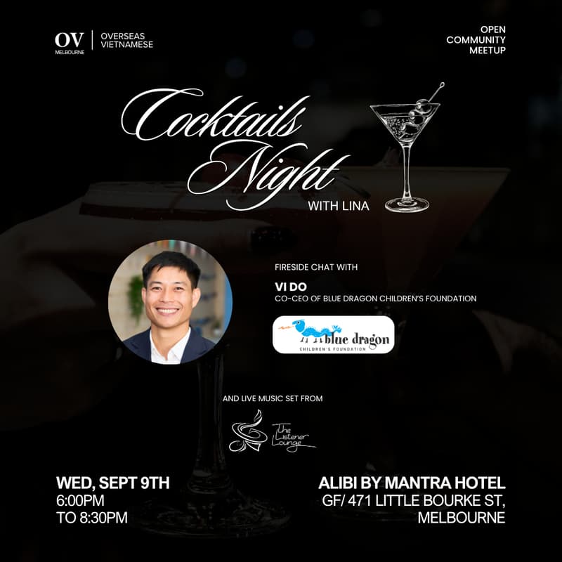 Cover Image for OV Melbourne Cocktails Night - Charity Edition