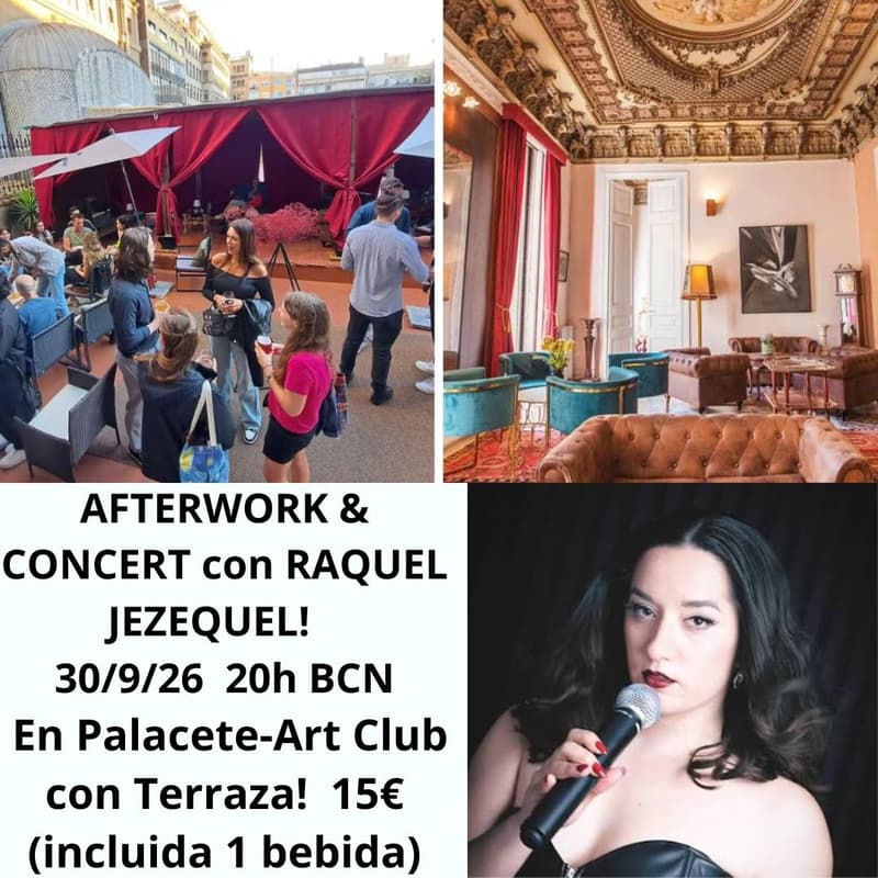 Cover Image for AFTERWORK & CONCERT by R.JEZEQUEL at PALACE-ART CLUB + TERRACE! Season 5 Begins! (15€,1 drink included)