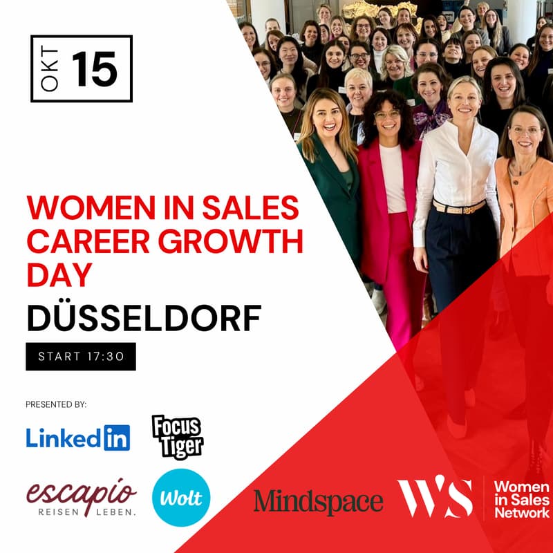 Cover Image for Women in Sales Career Growth Day - Düsseldorf