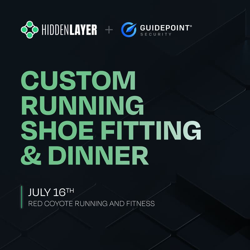 Cover Image for Custom Running Shoe Fitting & Dinner with HiddenLayer & GuidePoint Security