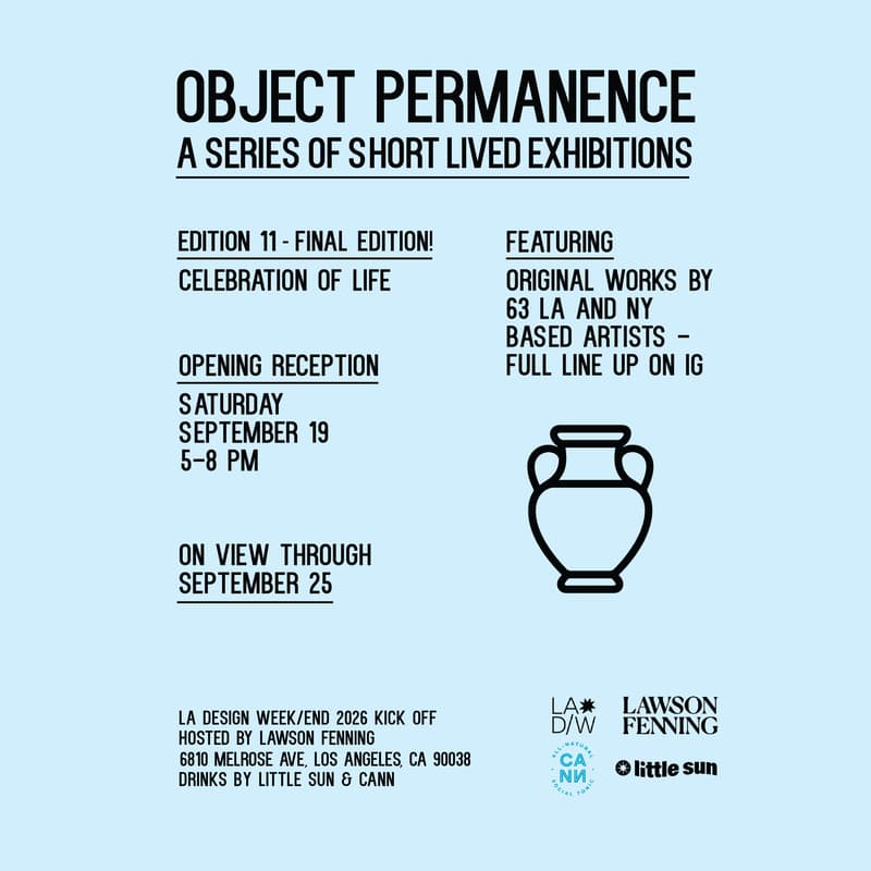 Cover Image for Object Permanence Edition 11