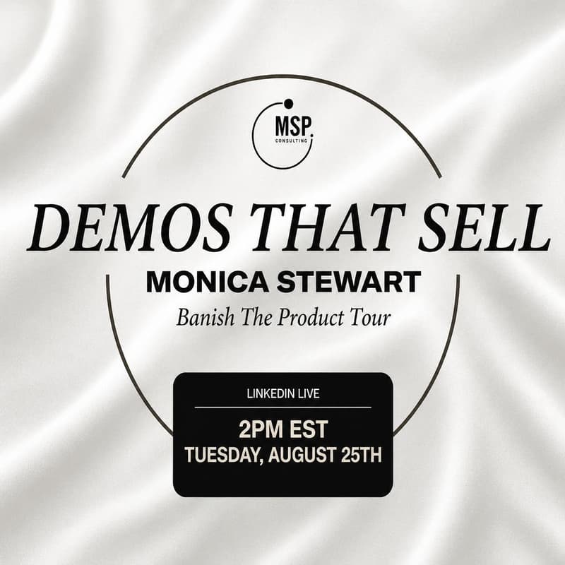 Cover Image for Banish The Product Tour: Demos That Sell