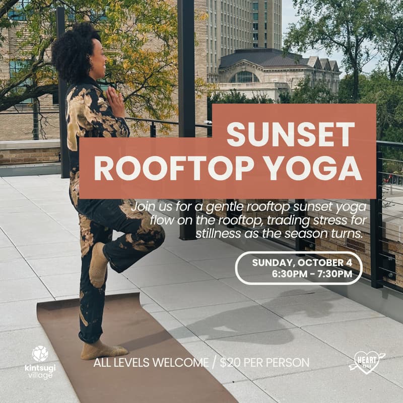 Cover Image for Sunset Yoga at Kintsugi Village