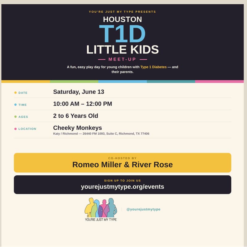 Cover Image for Houston T1D (Little) Kids Event