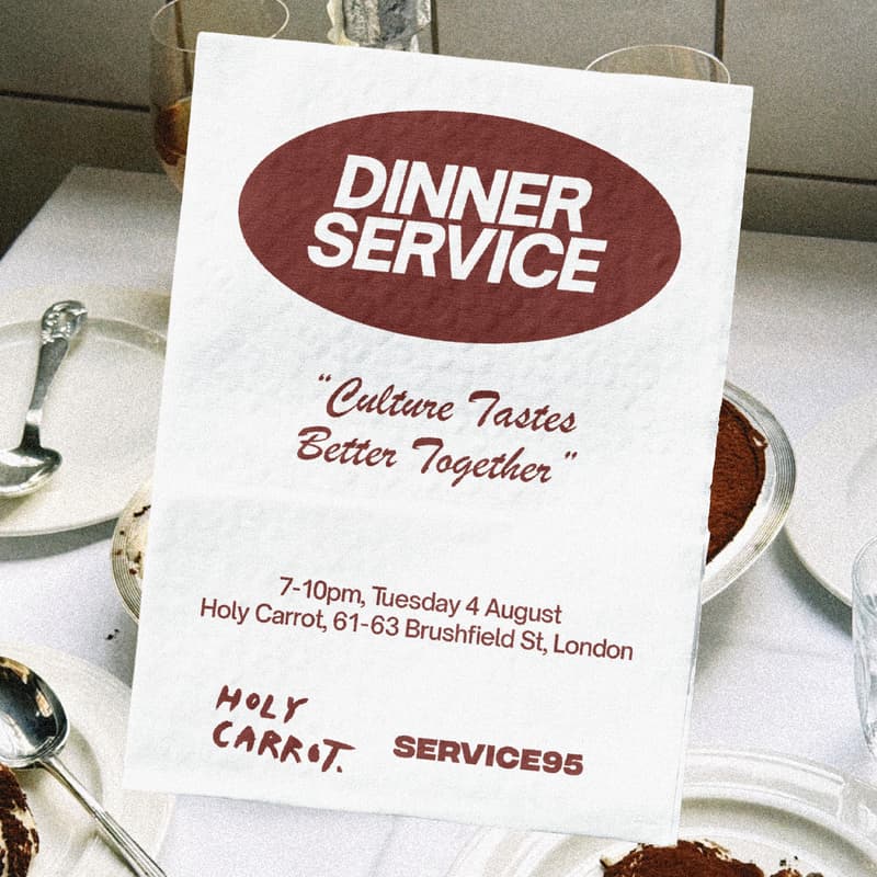 Cover Image for Service95 Dinner Service x Holy Carrot