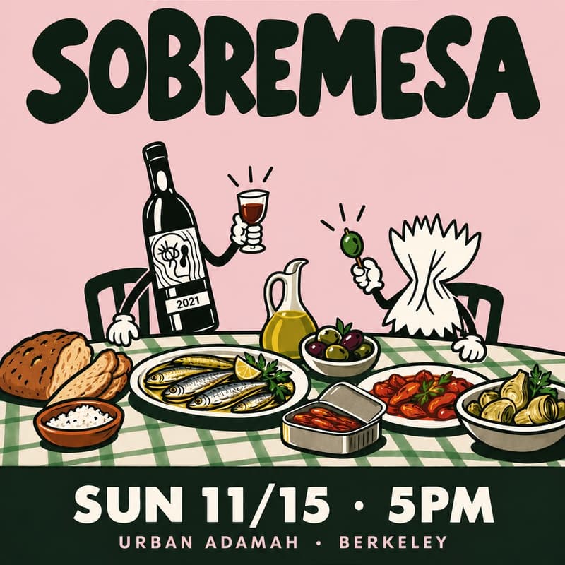 Cover Image for November Supper Club: Sobremesa