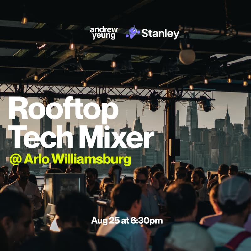 Cover Image for August Tech Rooftop Mixer (Hosted by Andrew Yeung)