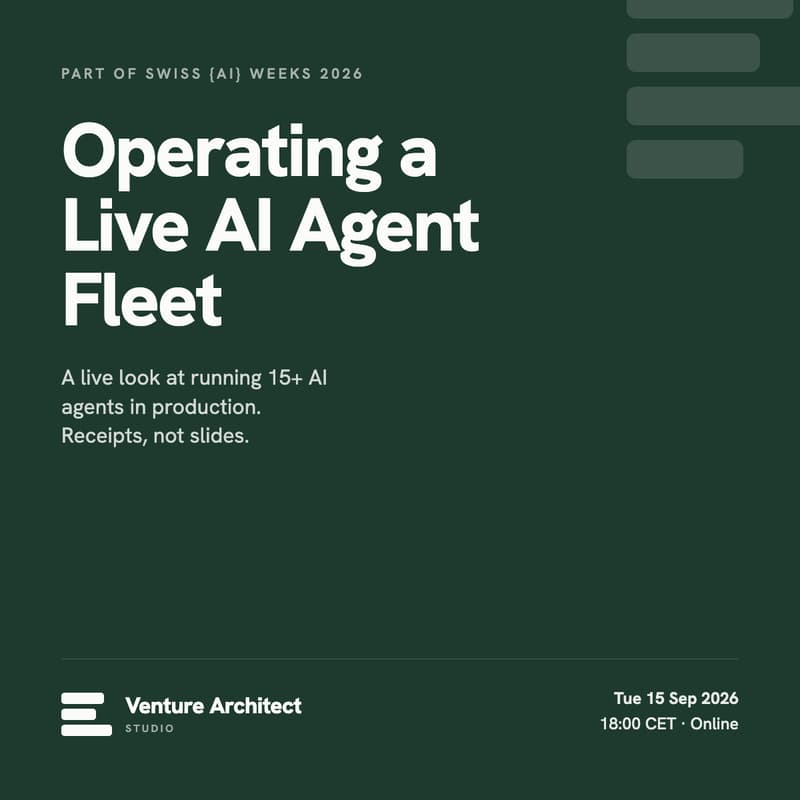 Cover Image for Operating a Live AI Agent Fleet