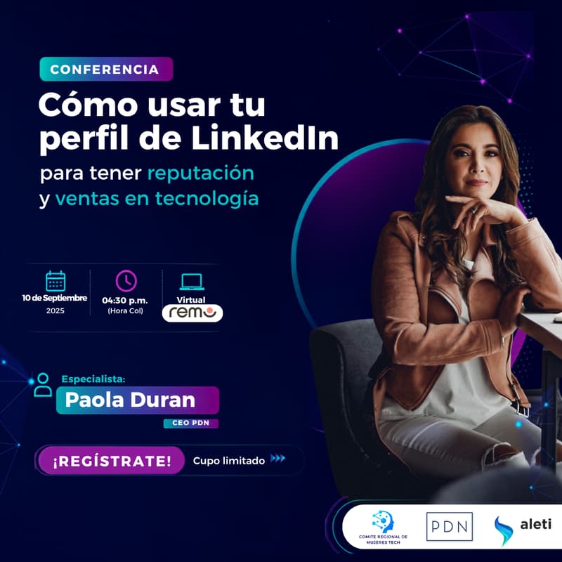 Cover Image for Cómo usar tu perfil de Linkedin para tener reputación y ventas en tecnologia