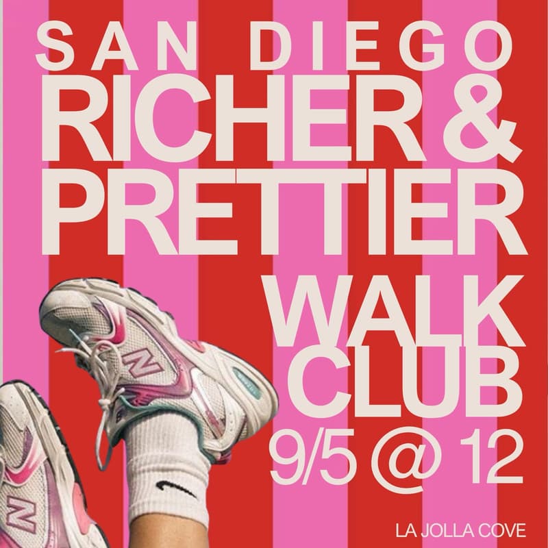 Cover Image for Richer & Prettier Walk Club - San Diego