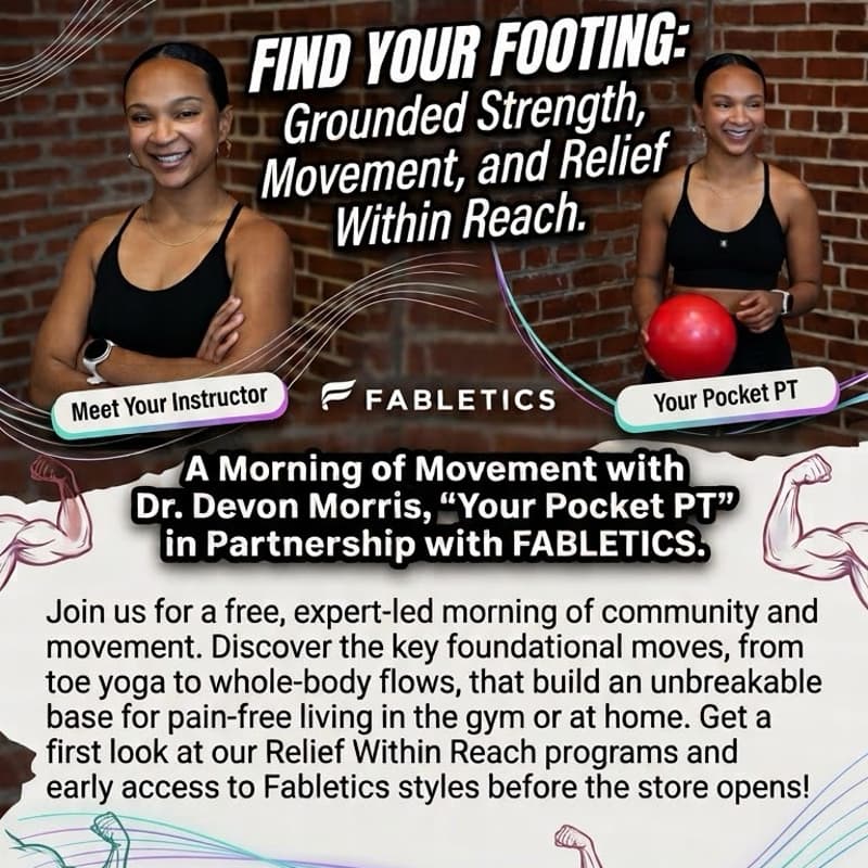 Cover Image for Find Your Footing: A Morning of Movement with Dr. Devon Morris