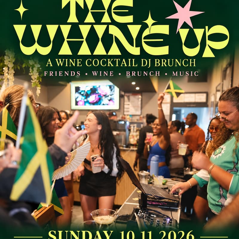 Cover Image for Deja Brew Presents: "The Whine Up" - A Wine Cocktail DJ Brunch