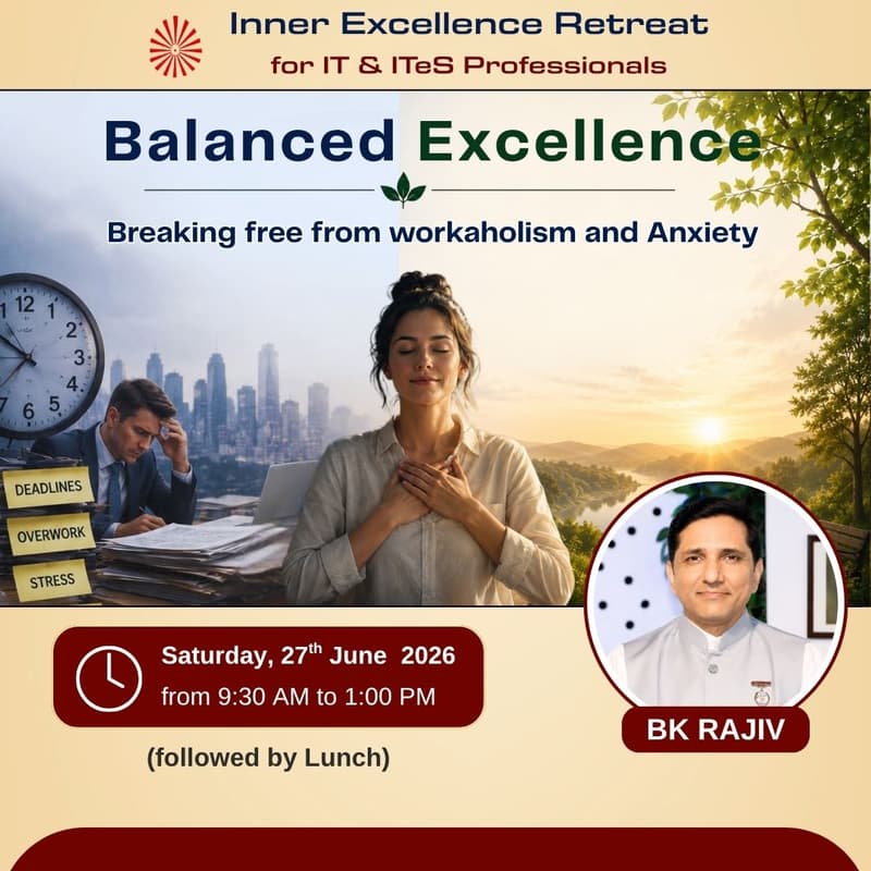 Cover Image for IT Retreat: Balanced Excellence: Breaking free from workaholism and Anxiety