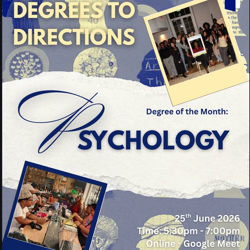 Cover Image for Degrees to Directions: Ep2 - Psychology 🧠