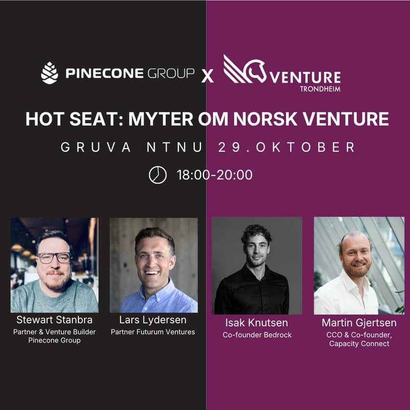 Cover Image for Hot seat: Myter om Norsk Venture