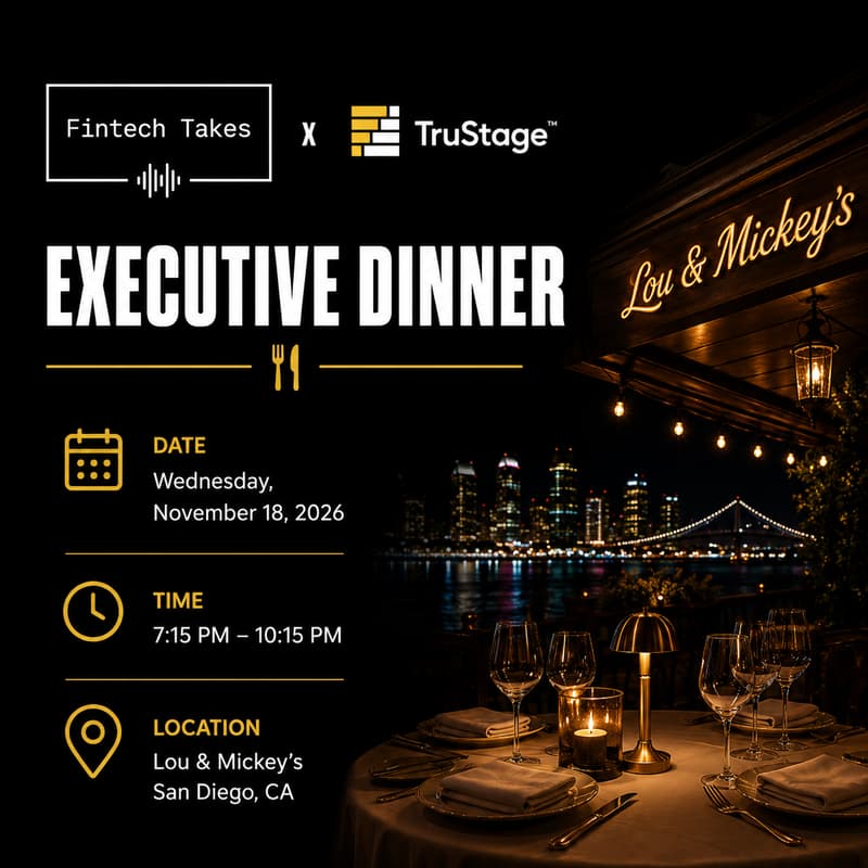 Cover Image for Fintech Takes Executive Dinner