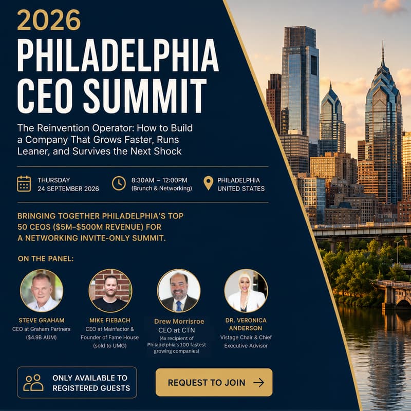 Cover Image for 2026 Philadelphia CEO Summit