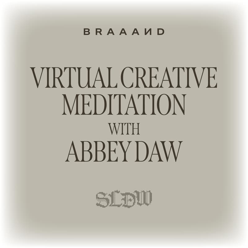 Cover Image for Virtual Creative Meditation with Abbey Daw