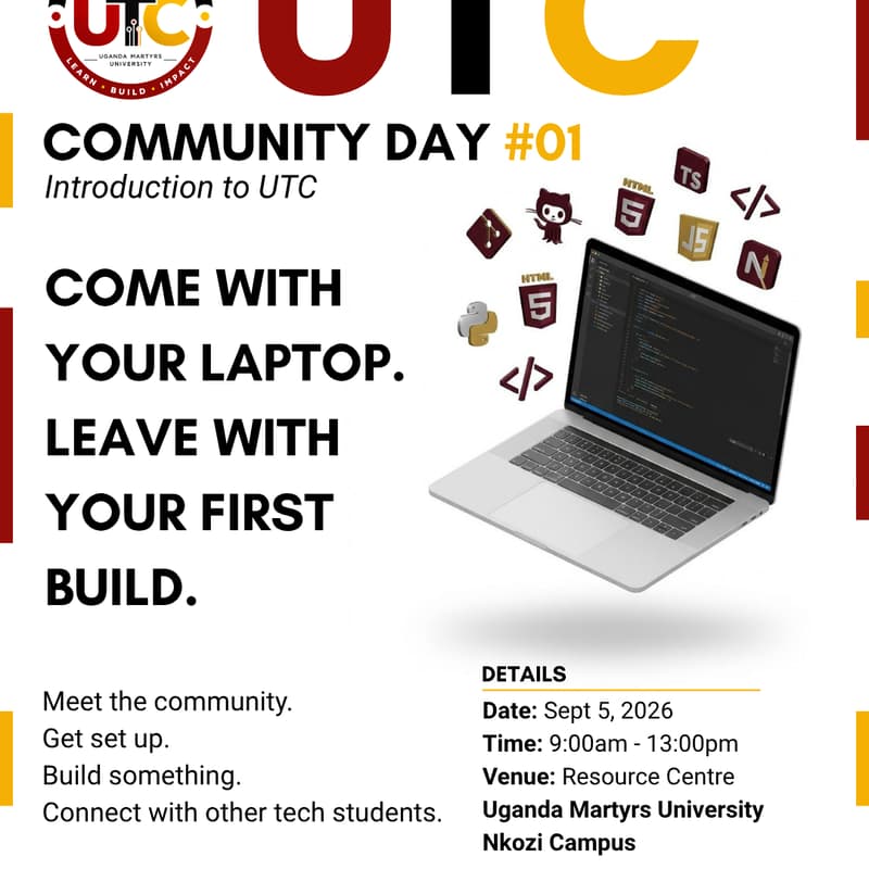 Cover Image for UTC Community Day #01