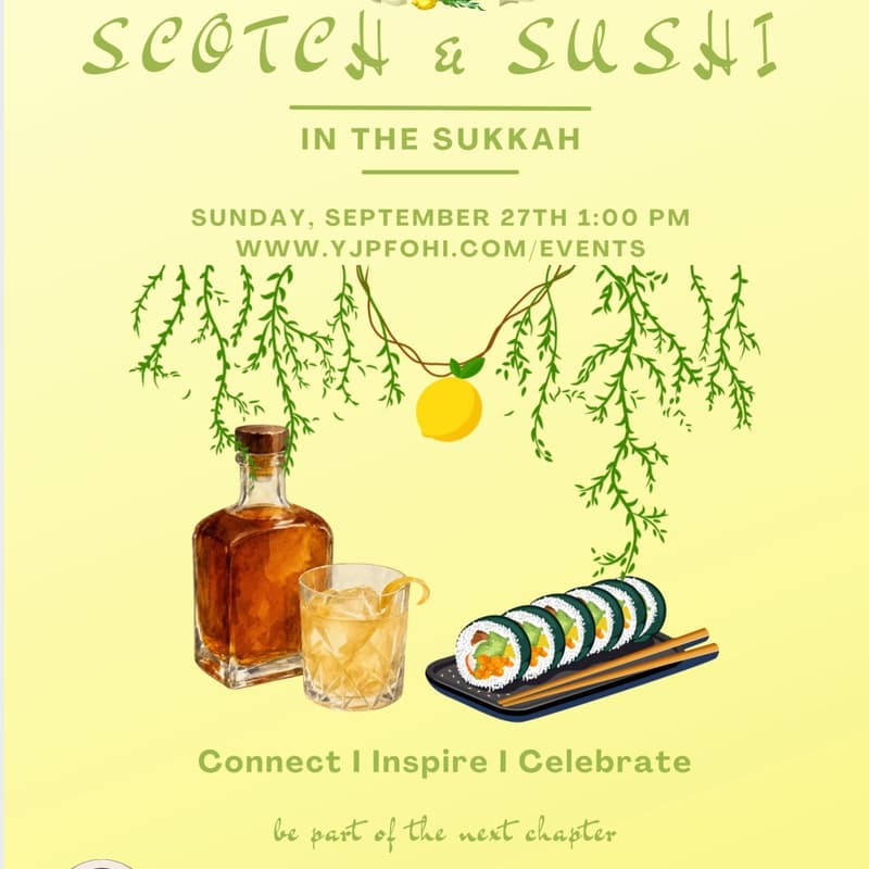 Cover Image for Scotch & Sushi In The Sukkah