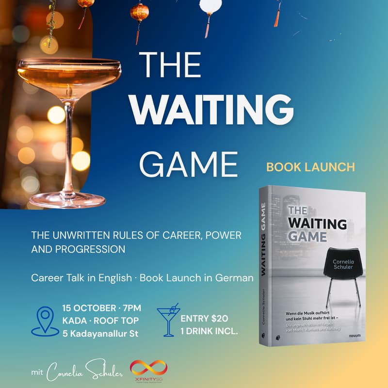 Cover Image for Career Talk & Book Launch: THE WAITING GAME