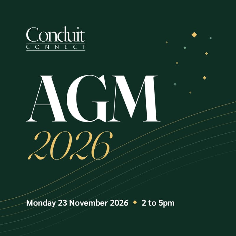 Cover Image for Conduit Connect AGM 2026