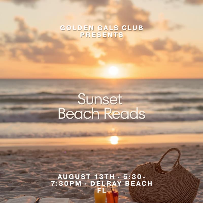 Cover Image for Golden Gals August Sunset Beach Reads π