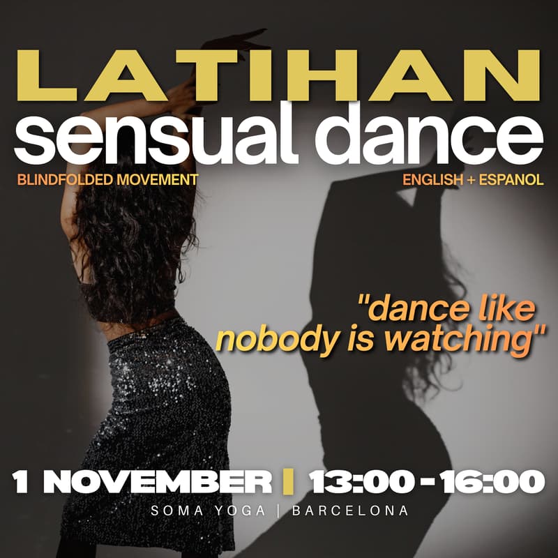 Cover Image for Blindfolded Sensual Dance. LATIHAN: an Indonesian Spiritual Practice (ENG + ESPAÑOL)