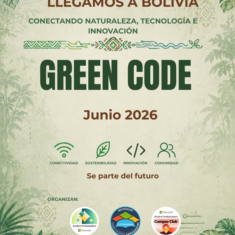 Cover Image for Bienvenido a Green Code Cochabamba