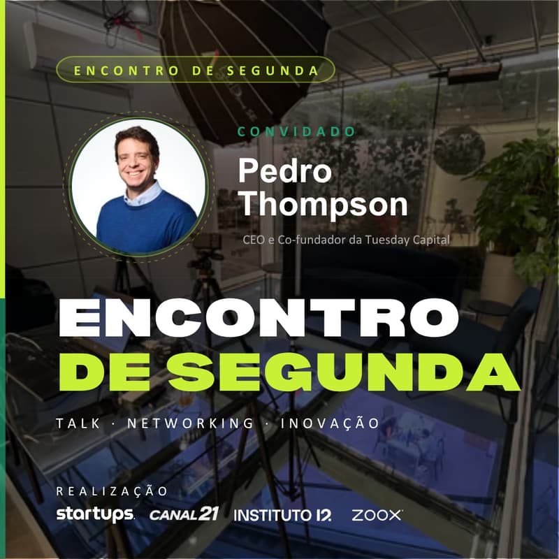 Cover Image for Encontro de Segunda com Pedro Thompson