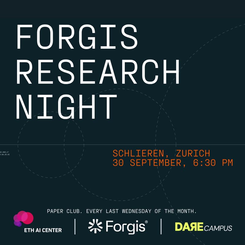 Cover Image for Forgis Research Night