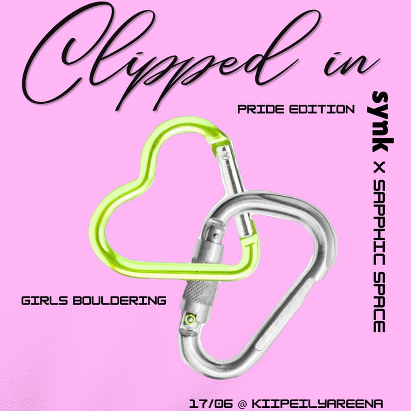 Cover Image for Clipped In: Girls Bouldering, Pride