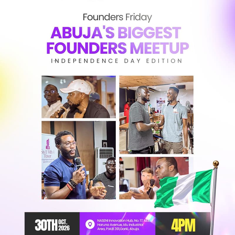 Cover Image for Founders Friday Abuja